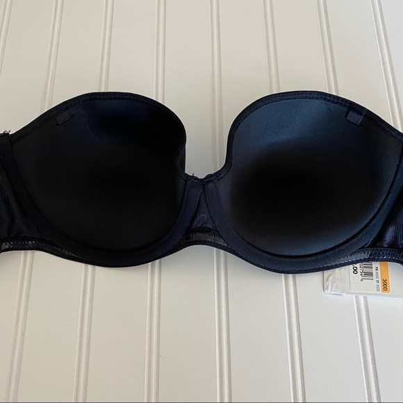 Calvin Klein Naked Glamour Strapless Push Up Bra - Picture 7 of 8